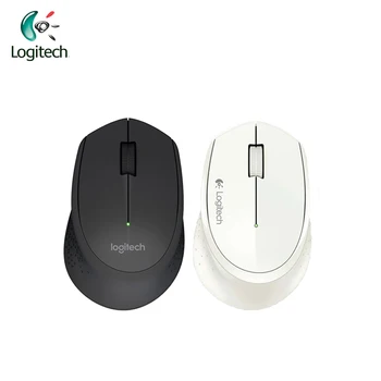 Logitech M275 sem Fio, Mouses de Computador 1000DPI Mouse de Jogos para Windows10/8/7,Mac OS/Chrome OS /Linux Preto/Branco Oficial Genuíno