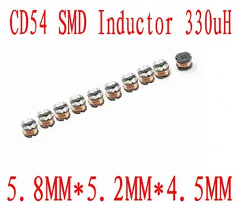 1000PCS/muita potência SMD indutores CD54 330uh 331 Chip indutor de 5.8*5*4.5 mm