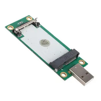 Jimier Mini PCI-E sem Fio WWAN para Adaptador USB de Cartão com Slot para Cartão SIM Módulo de Ferramentas de Teste