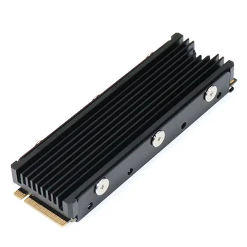NVME NGFF M. 2 2280 Dissipador de calor de Dupla Face de Refrigeração Pia com Almofadas Térmicas do Radiador radiador de Conjunto para M. 2 NGFF 2280 PCI-E SSD