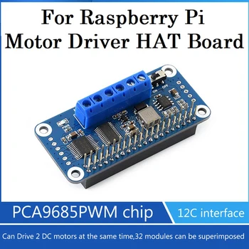 Para Raspberry Pi Modelo de 4 B Motor CHAPÉU Placa de Interface I2C 2-Forma Motor DC Disponível Para o Raspberry Pi Carro