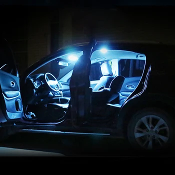 4x T10 W5W 12V CONDUZIU Lâmpadas luzes do Interior do Carro, Kit de Luzes de Leitura Tronco Lâmpada para Honda HR-V VFC 2014 2015 2016 2017 2018 2019