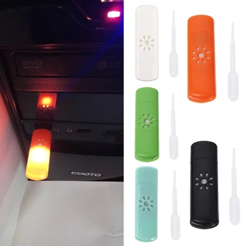 Mini do Carro do USB da Aromaterapia Difusor de Aroma Umidificador de Óleo Essencial para a nova Casa Drop Shipping