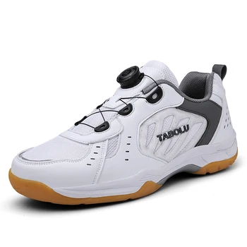 Ennisk badminton sapatos para homens e mulheres Novos profissionais, leve e respirável, anti-derrapante absorção de choque sapatos de ténis interior
